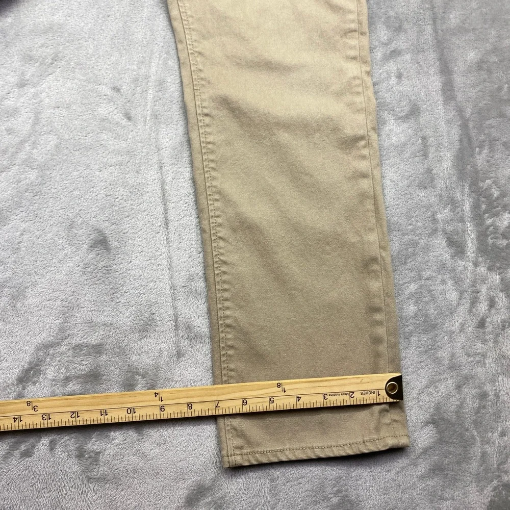 Levi's Khaki Pants Slim Fit Stretch Men Size 32 Fits 30